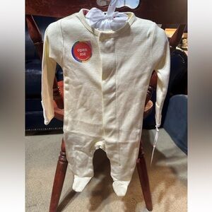 Magnetic Me Kids One Piece in Soft Stripe Yellow